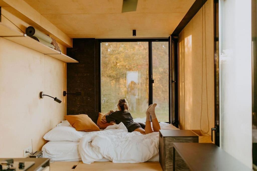 Parcel Tiny House I Elevage Du Puits Carre Villa Dame-Marie  Exterior photo